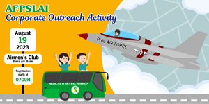 https://www.afpslai.com.ph/Corporate Outreach Activity